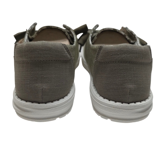 Hey Dude Wendy Chambray Sage Size 11 Womens - Picture 4 of 11